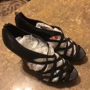 Leather Strappy Sandals